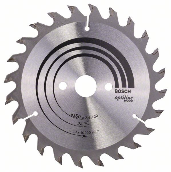 7370993 BOSCH RUNDSAVKLINGE OPTILINE 150X2 4X20MM 24T