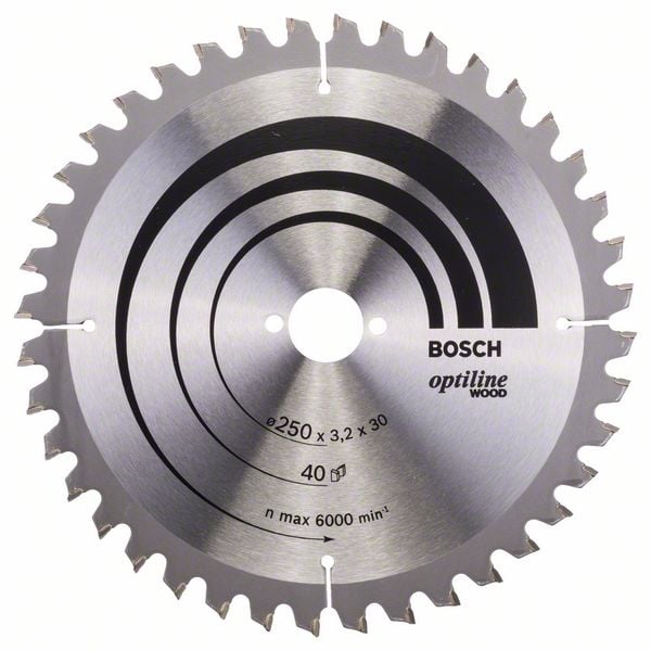7371397 BOSCH KAP GERINGSAVKL 250X3 2X30MM 40 TDR