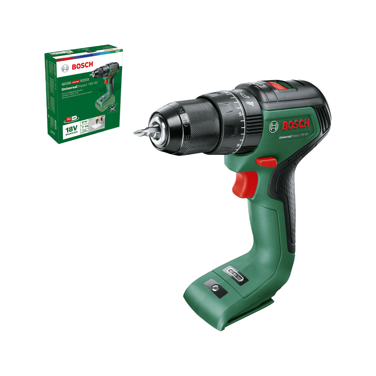 7442334 BOSCH 18V SLAGBOREMASKINE