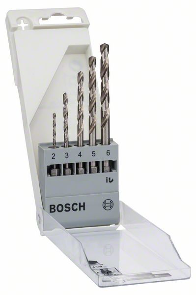 7423594 BOSCH Metalborsãt Ï2 6MM 1 4Tomme 6 KANT 2 3 4 5 6MM