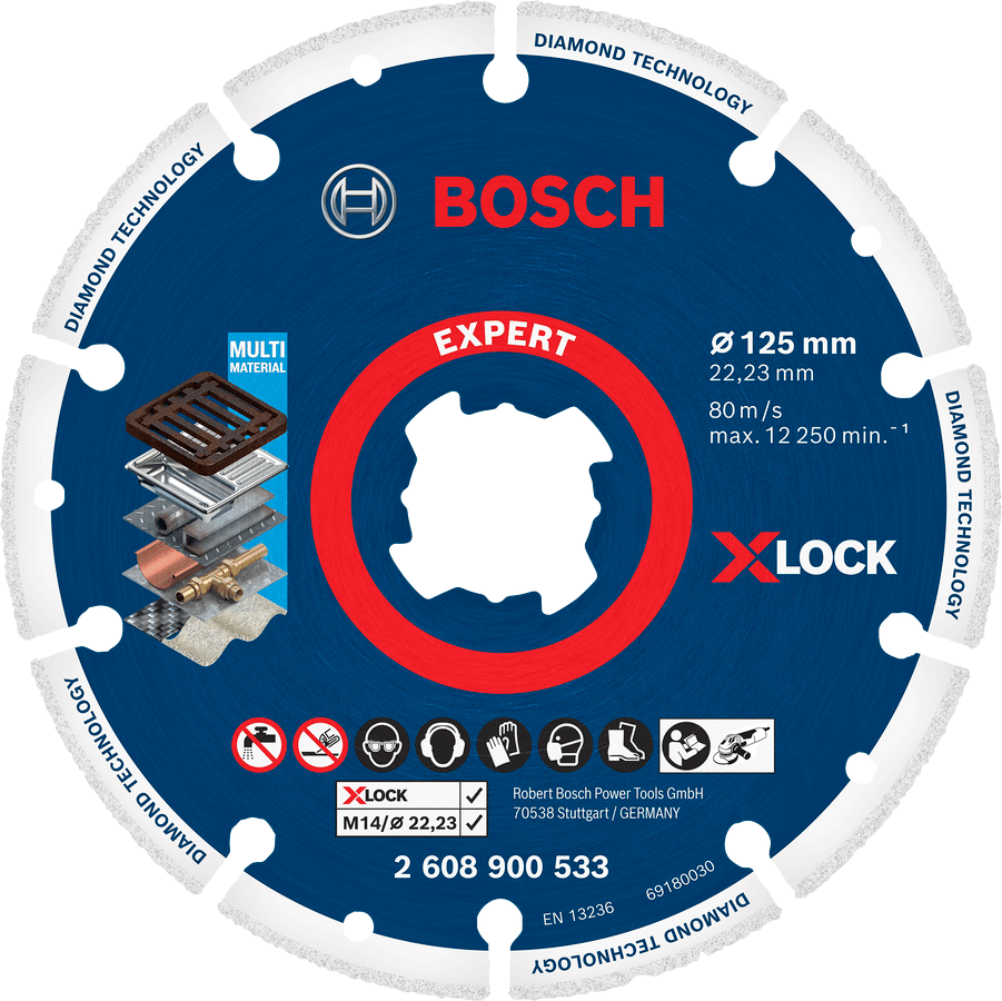 7425091 BOSCH DIAMANTSKIVE TIL METAL