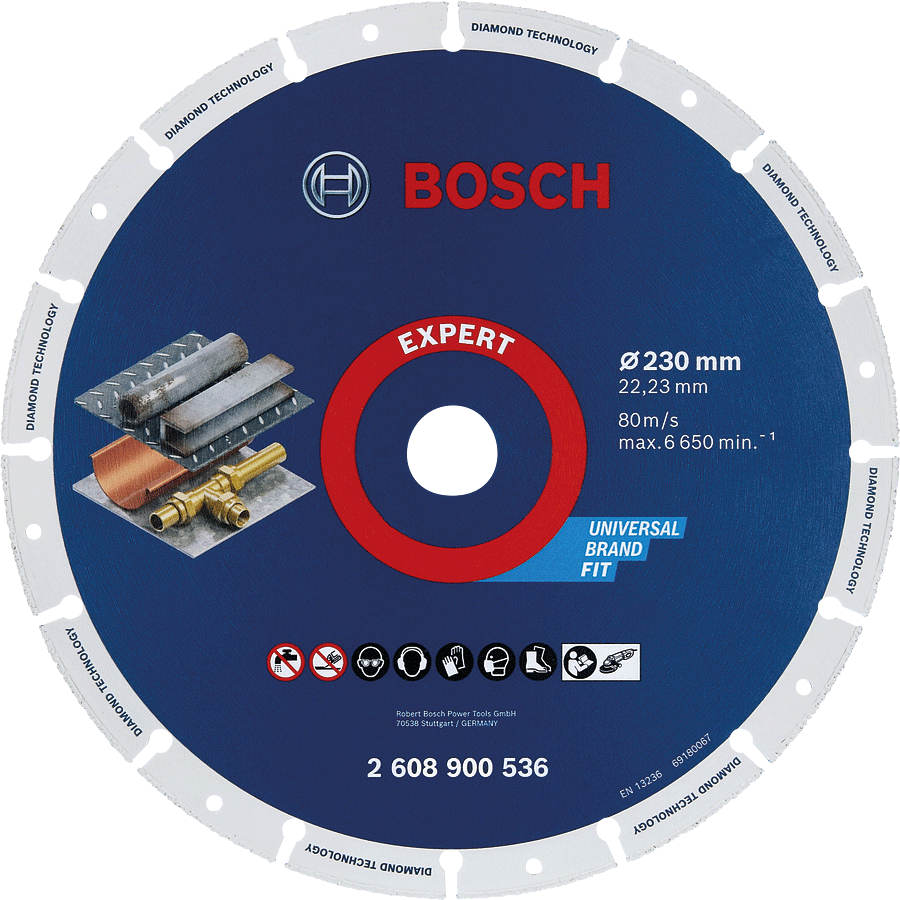 7425125 BOSCH DIAMANTSKIVE TIL METAL