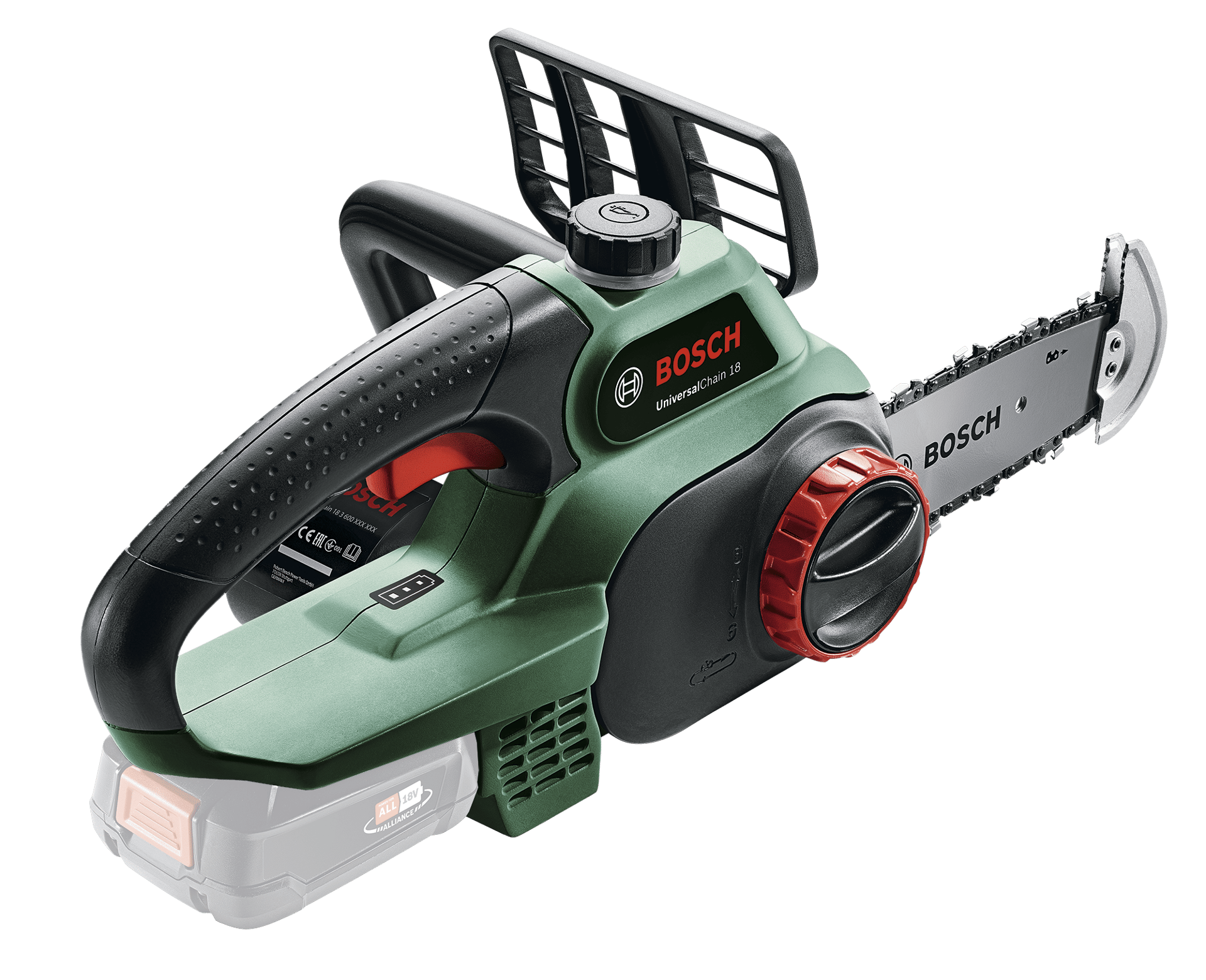 7430245 BOSCH 18V AKKU KÆDESAV 200MM M BATTERI