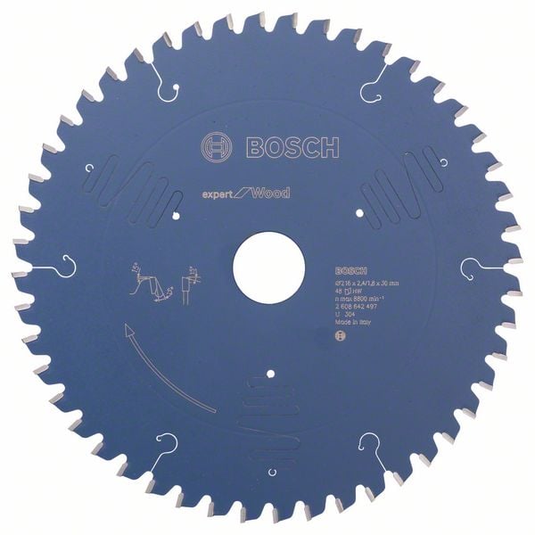 7433619 BOSCH RUNDSAVKL 216X2 4X30MM 48T EXP WOOD
