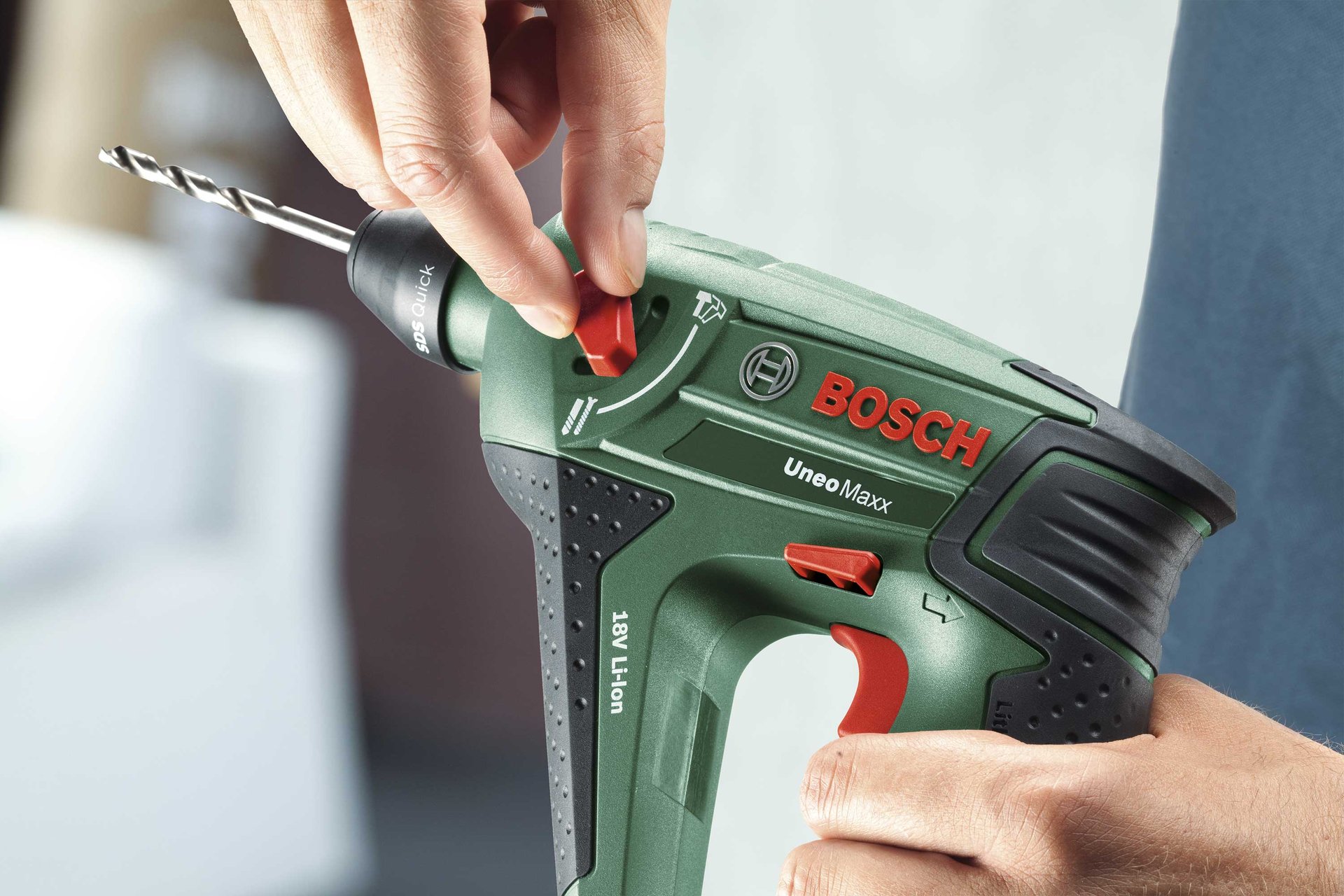 7438379 BOSCH 18V BOREHAMMER UNEO MAXX 2