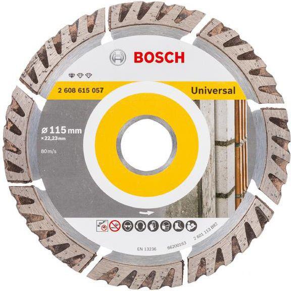 7438574 BOSCH DIAMANTSKIVE PROF UNIVERSAL 115X22,23MM1