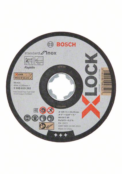 7439861 BOSCH SKÆRESKIVE X LOCK METAL