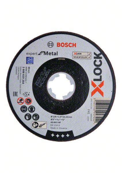 7439912 BOSCH SKÆRESKIVE X LOCK METAL