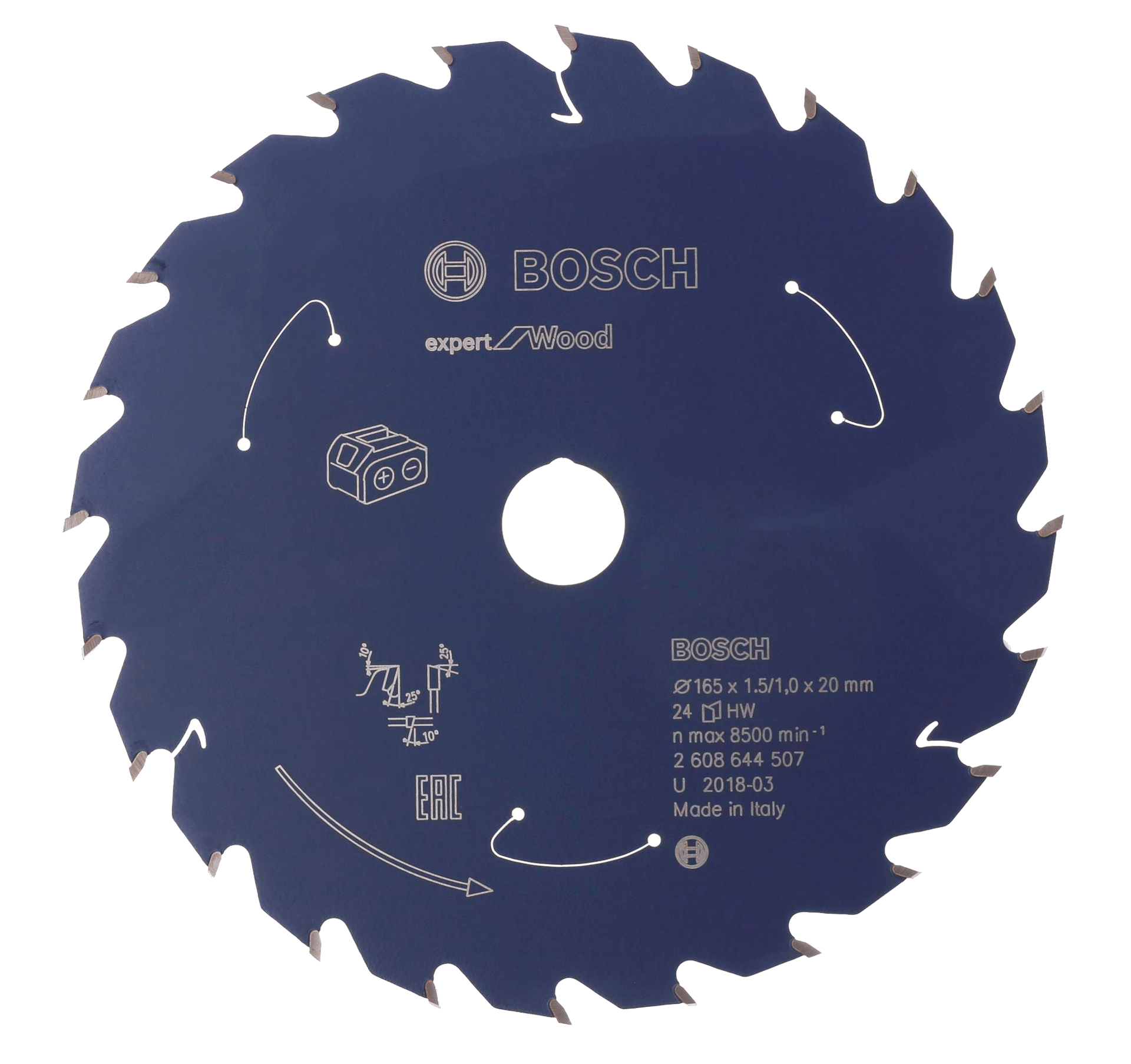 7440198 BOSCH RUNDSAVKLINGE 24T