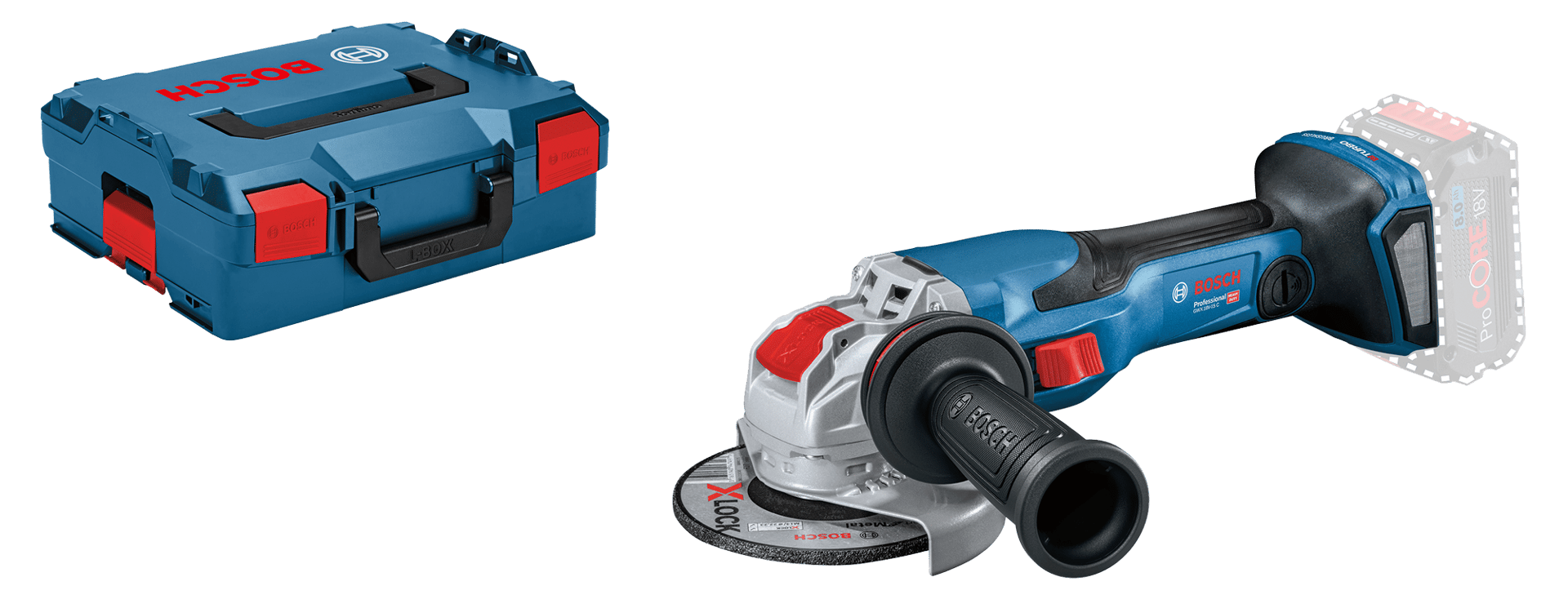 7440574 BOSCH 18V VINKELSLIBER BITURBO