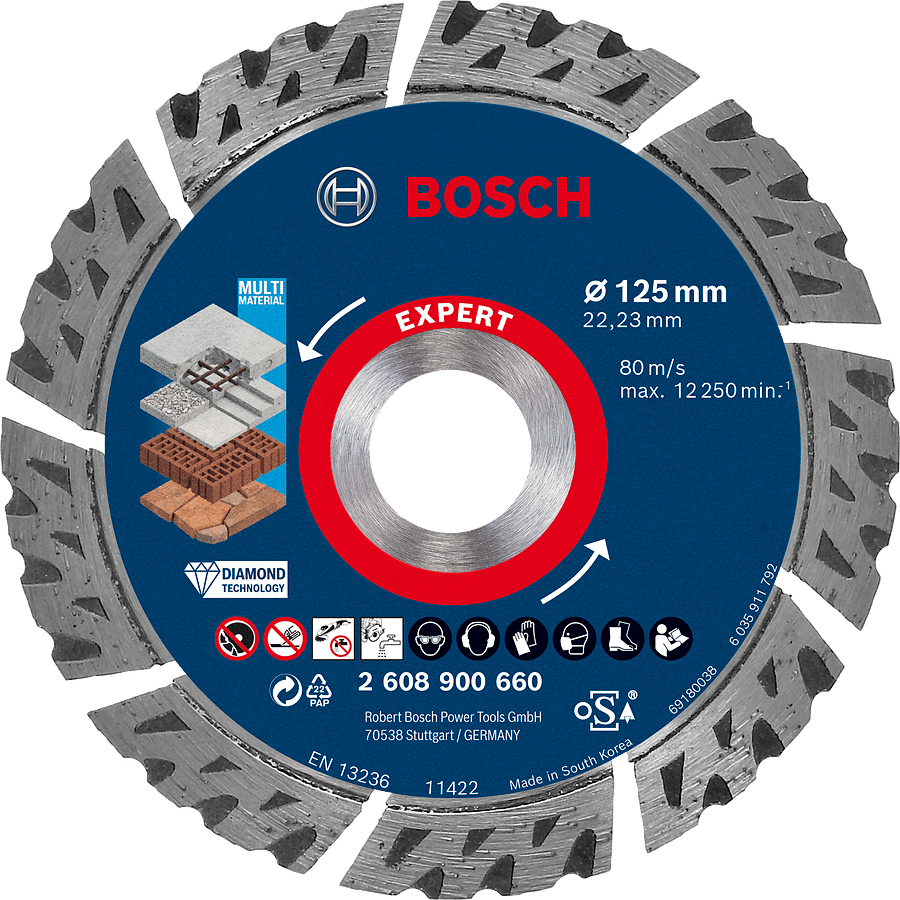 7441437 BOSCH DIAMANT SKÆRESKIVE 125MM