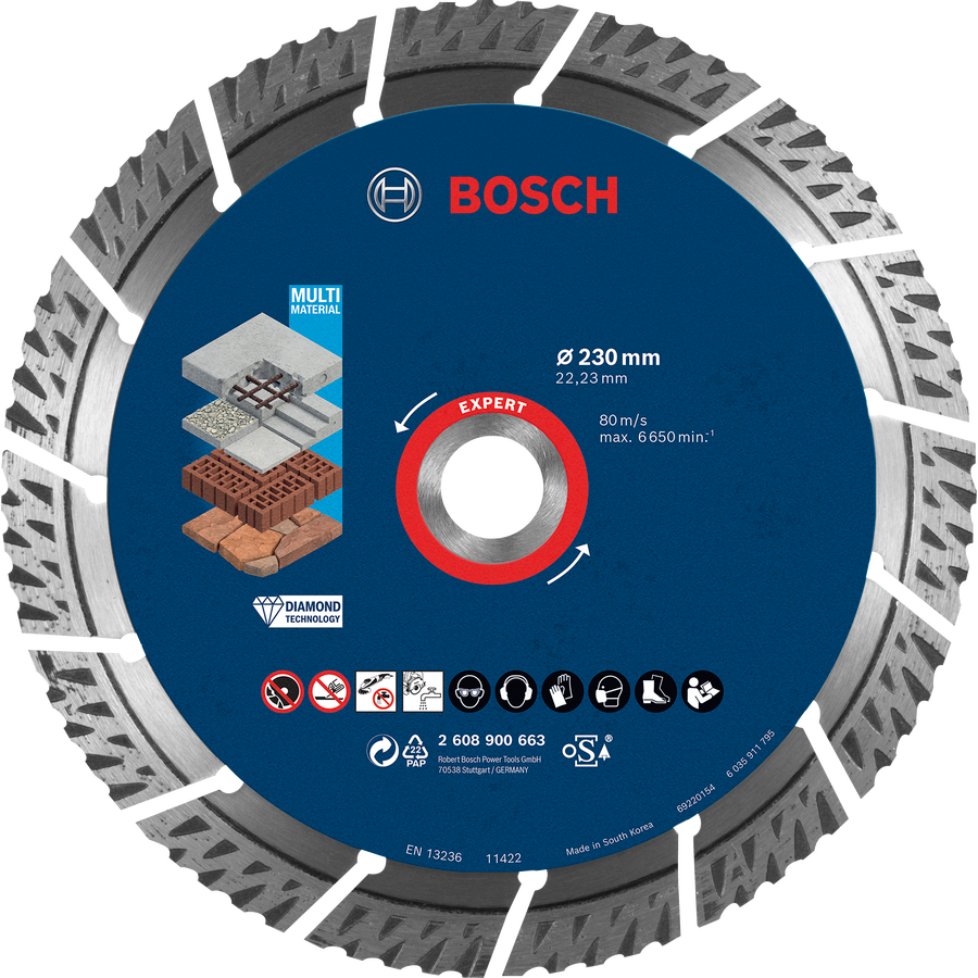 7441440 BOSCH DIAMANT SKÆRESKIVE 230MM