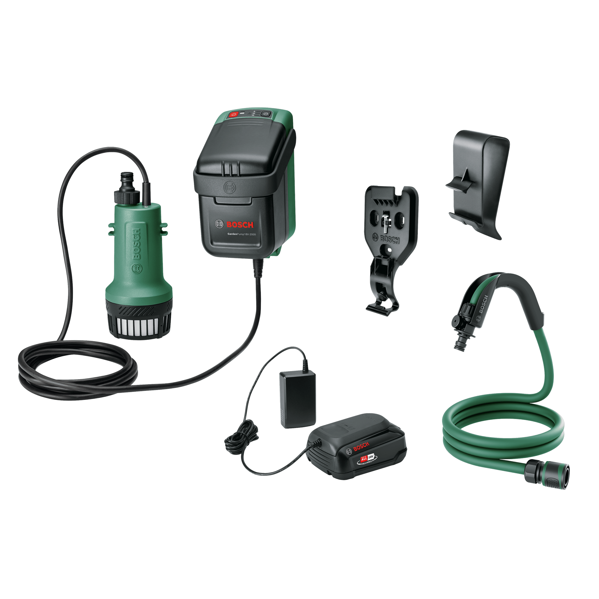 7442288 BOSCH AKKU HAVEPUMPE 18V 2000
