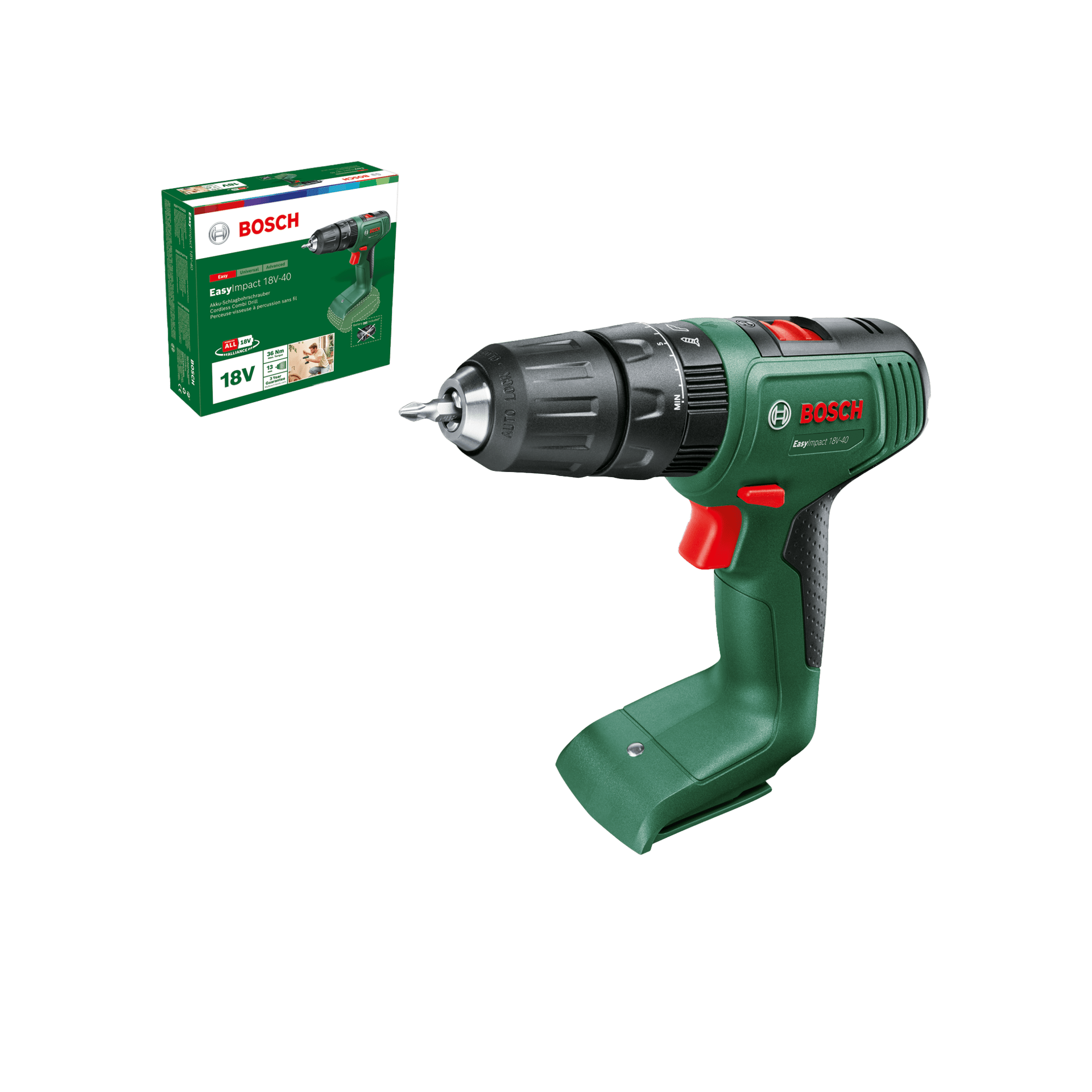 7442299 BOSCH 18V SLAGBOREMASKINE