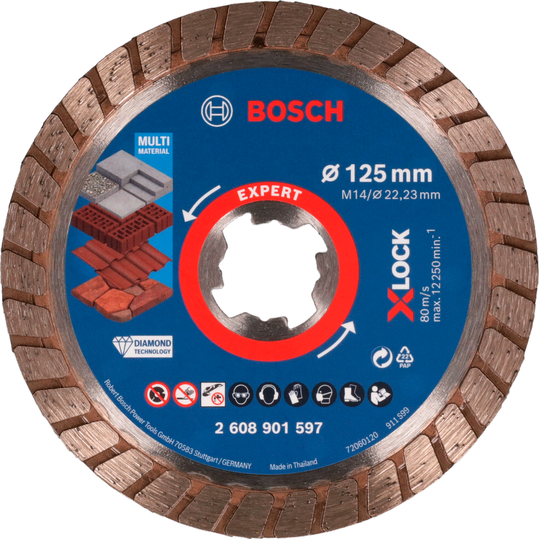 7442868 BOSCH DIAMANTSKIVE 125MM EXP