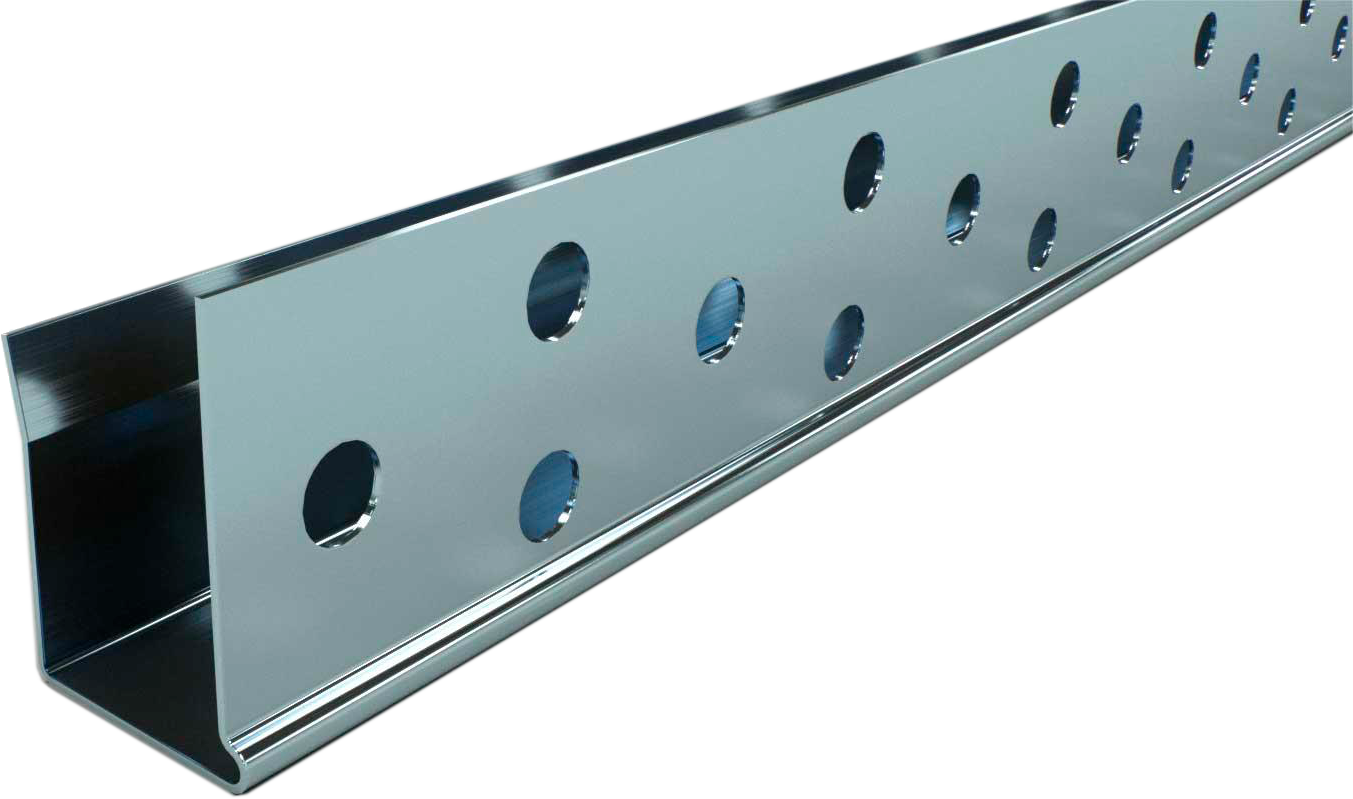 7679434 GYPROC KS13 KANTSKINNE 3000MM