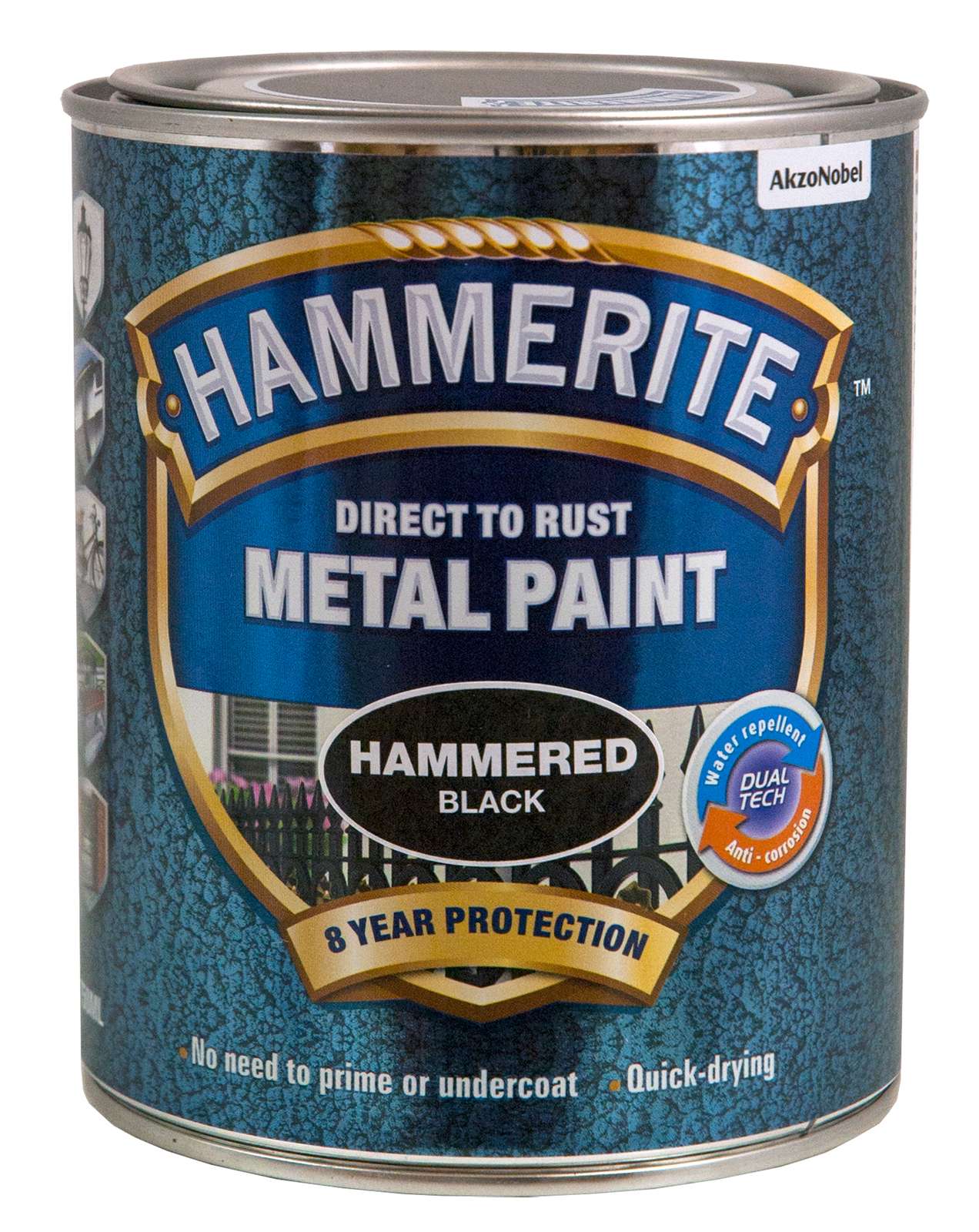 8015950 HAMMERITE HAMMER SORT 750 ML.