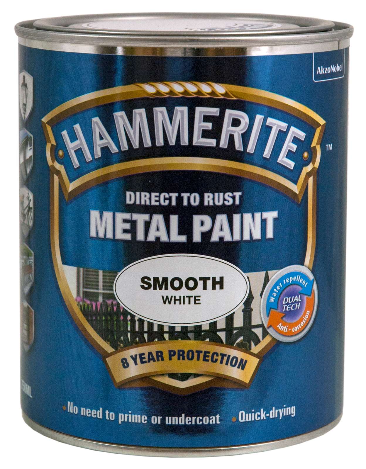 8016339 HAMMERITE GLAT HVID 750 ML