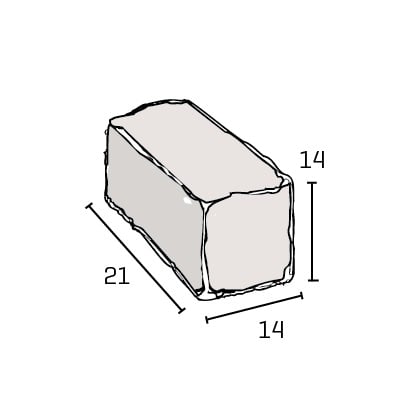 8140253 IBF HOLMEGAARDSTEN KANTBLOK