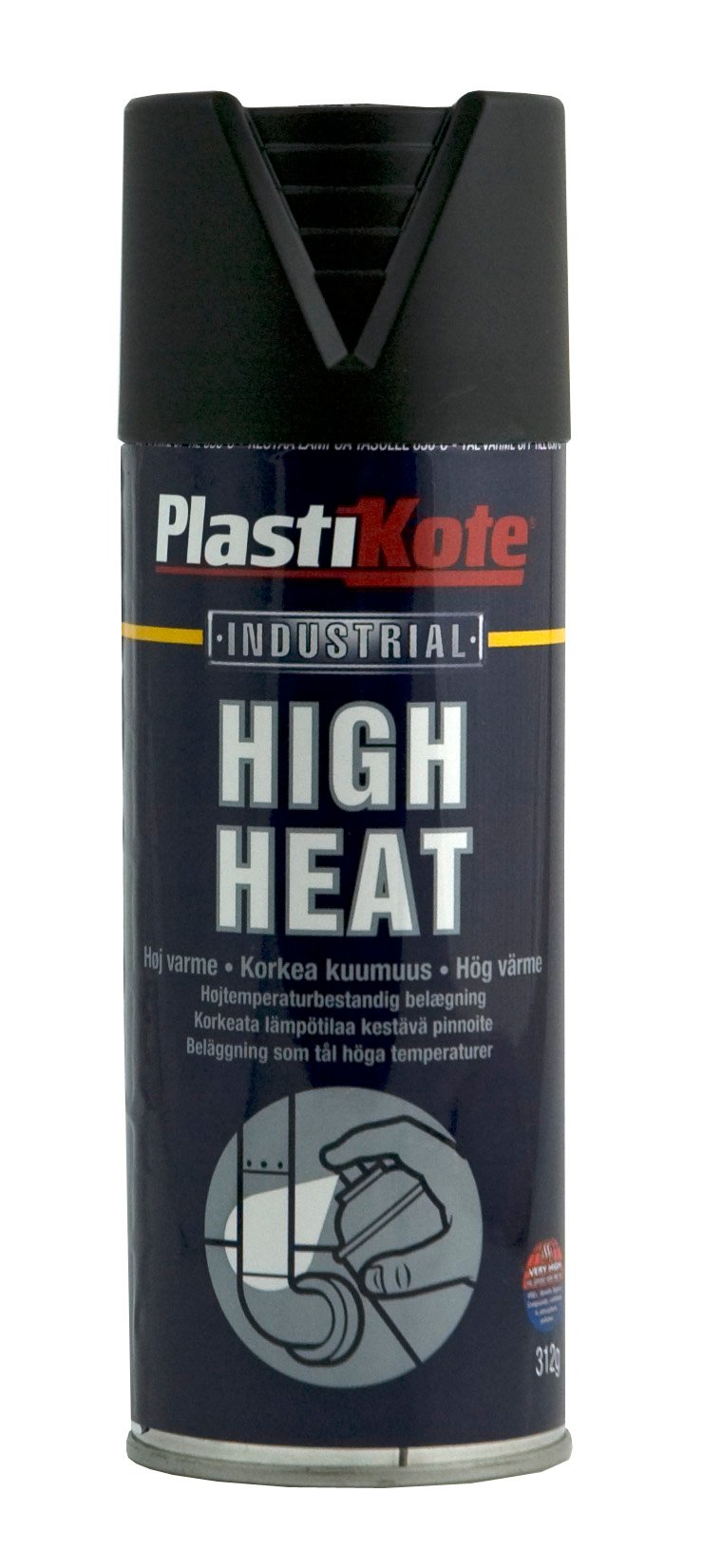8153470 Plastikote High Heat Sort 400 Ml