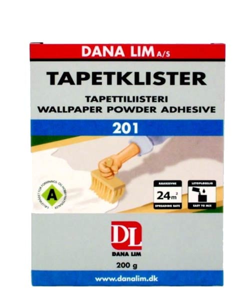 8482796 DANA TAPETKLISTER 201 BLÅ 200G