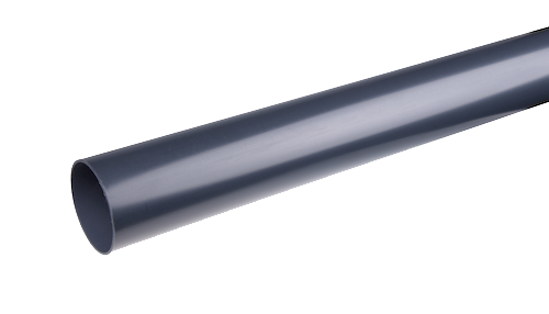 8621617 PLASTMO NEDLØBSRØR GRAFIT 75MM