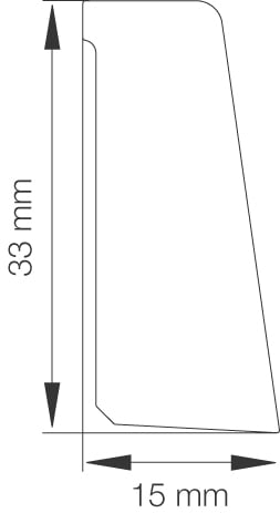 8977464 PRIMO SKURELISTE HVID 15X33MM