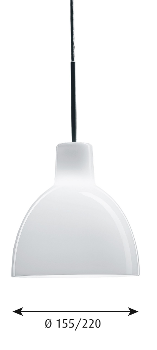 9040647 TOLDBOD GLAS PENDEL Ø220CM