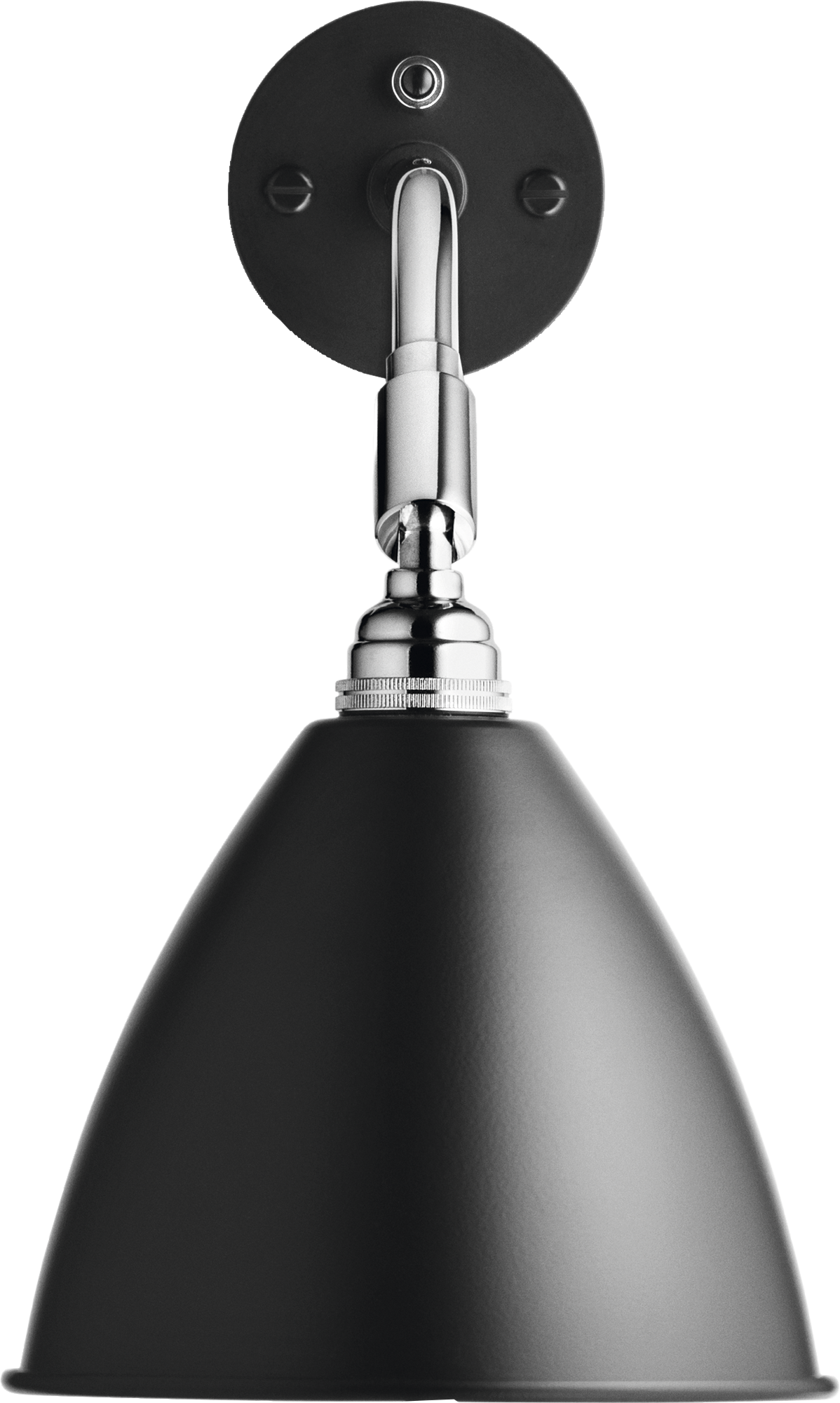 9043623 BESTLITE VÆGLAMPE BL7 SORT KROM