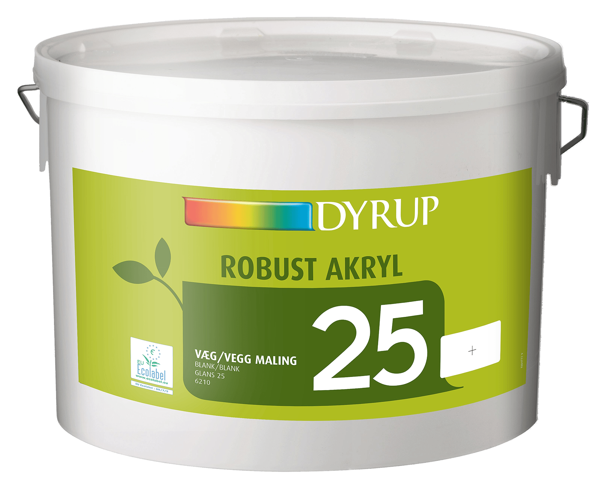 9065363 DYRUP ROBUST AKRYL 25 HVID 10L