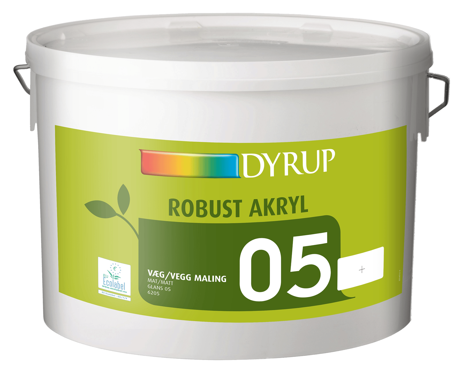 9078379 DYRUP ROBUST 05 LYS RÅHVID 10L