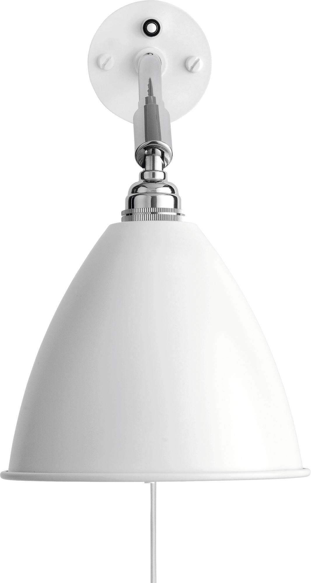 9093232 BESTLITE VÆGLAMPE BL7 MAT HVID KROM