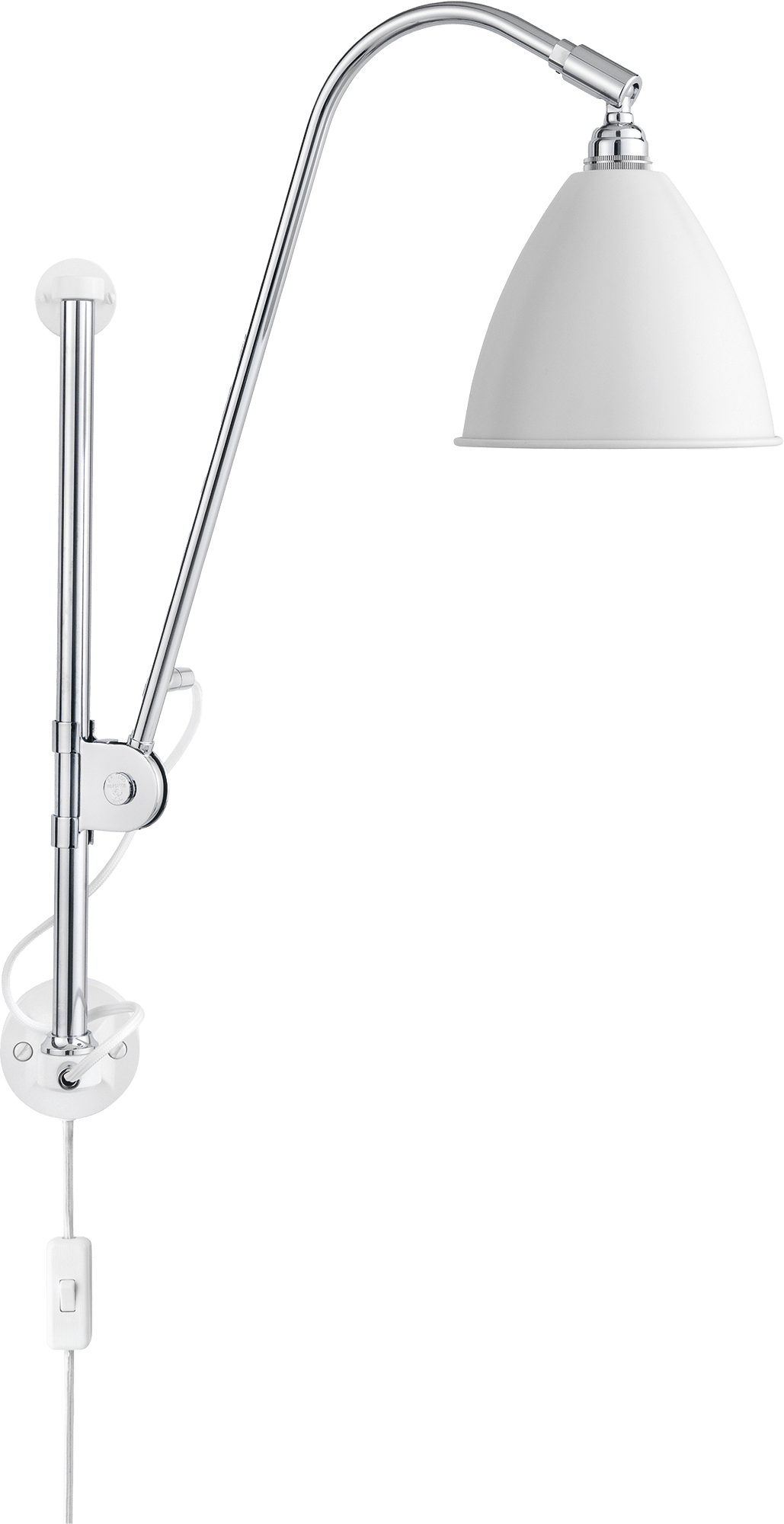9093647 BESTLITE VÆGLAMPE BL5 MATHVID KROM