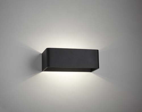 9097398 MOOD 2 LED VÆGLAMPE SORT WEB