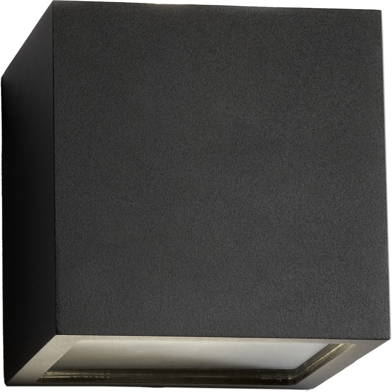 9098021 CUBE LED VÆGLAMPE SORT IP54
