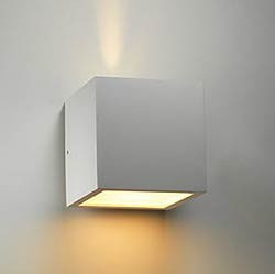9098034 CUBE XL LED VAEGLAMPE HVID Web