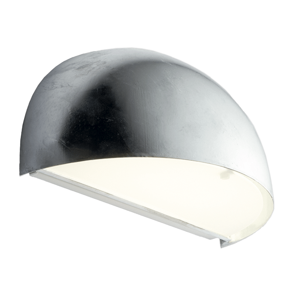 9103789 RØRHAT LED VÆGLAMPE GALV. 2