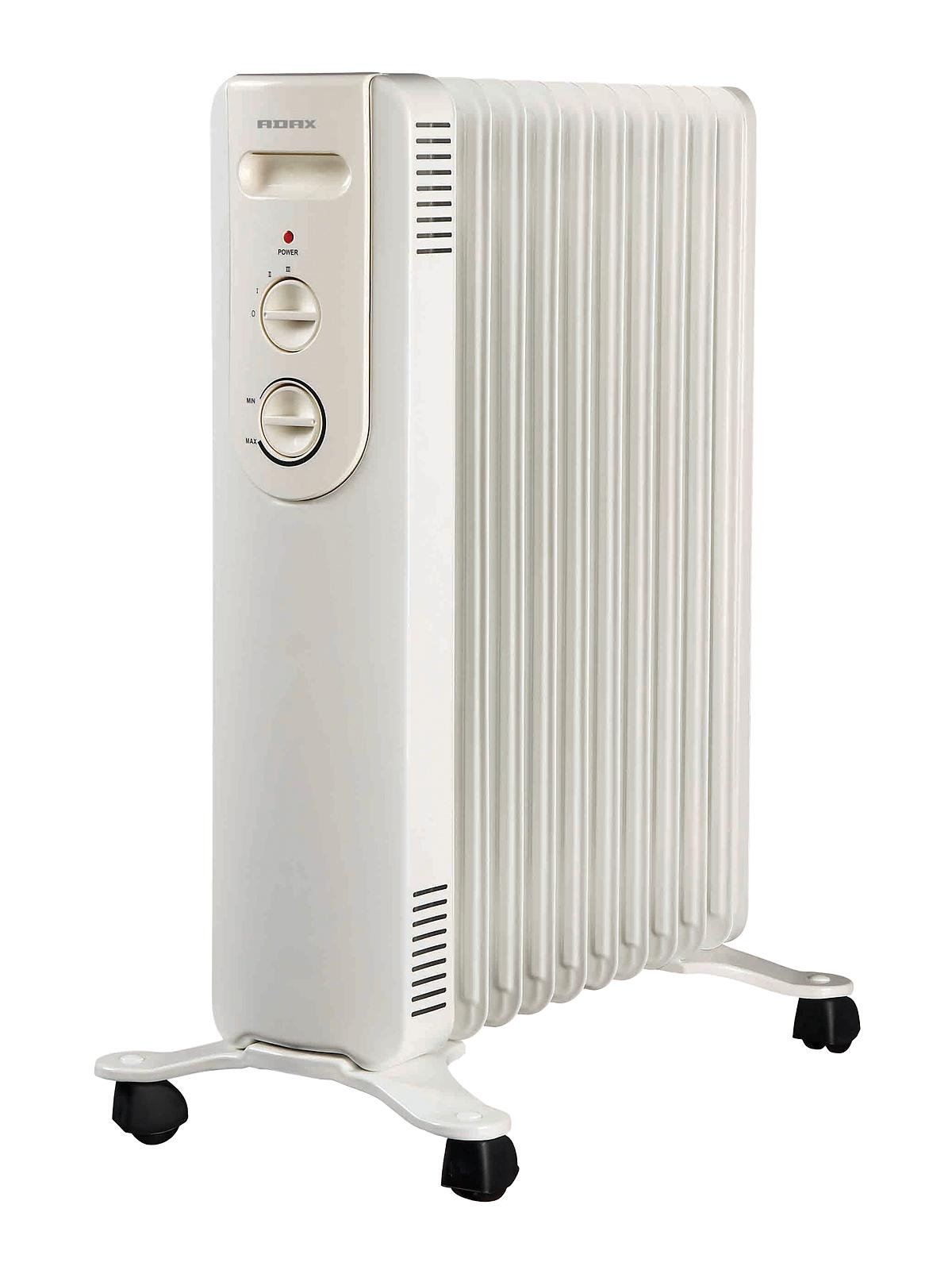 9105669 ADAX MOBIL OLIERADIATOR HVID