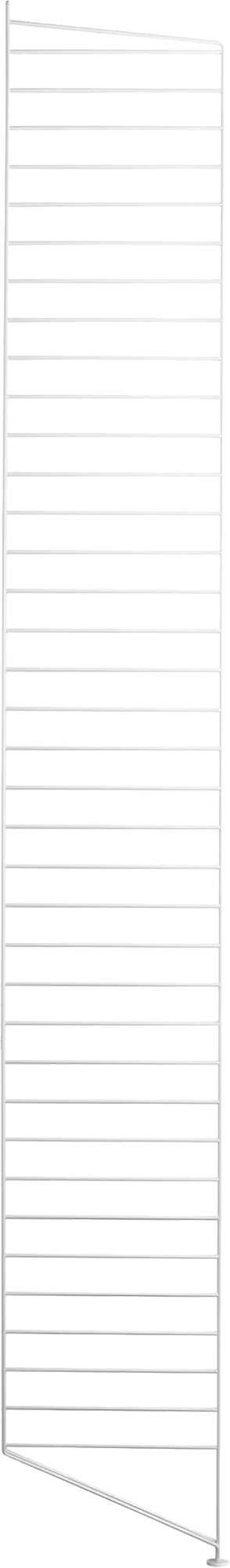 9113524 STRING GULVGAVL 200X30CM HVID