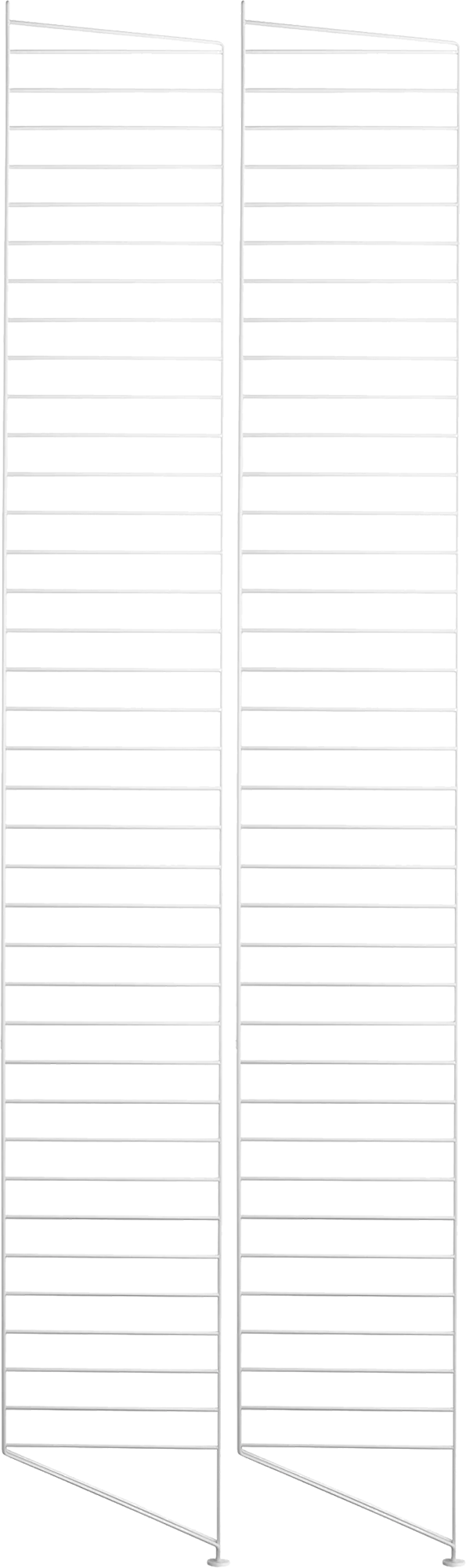9113525 STRING GULVGAVL 200X30CM HVID