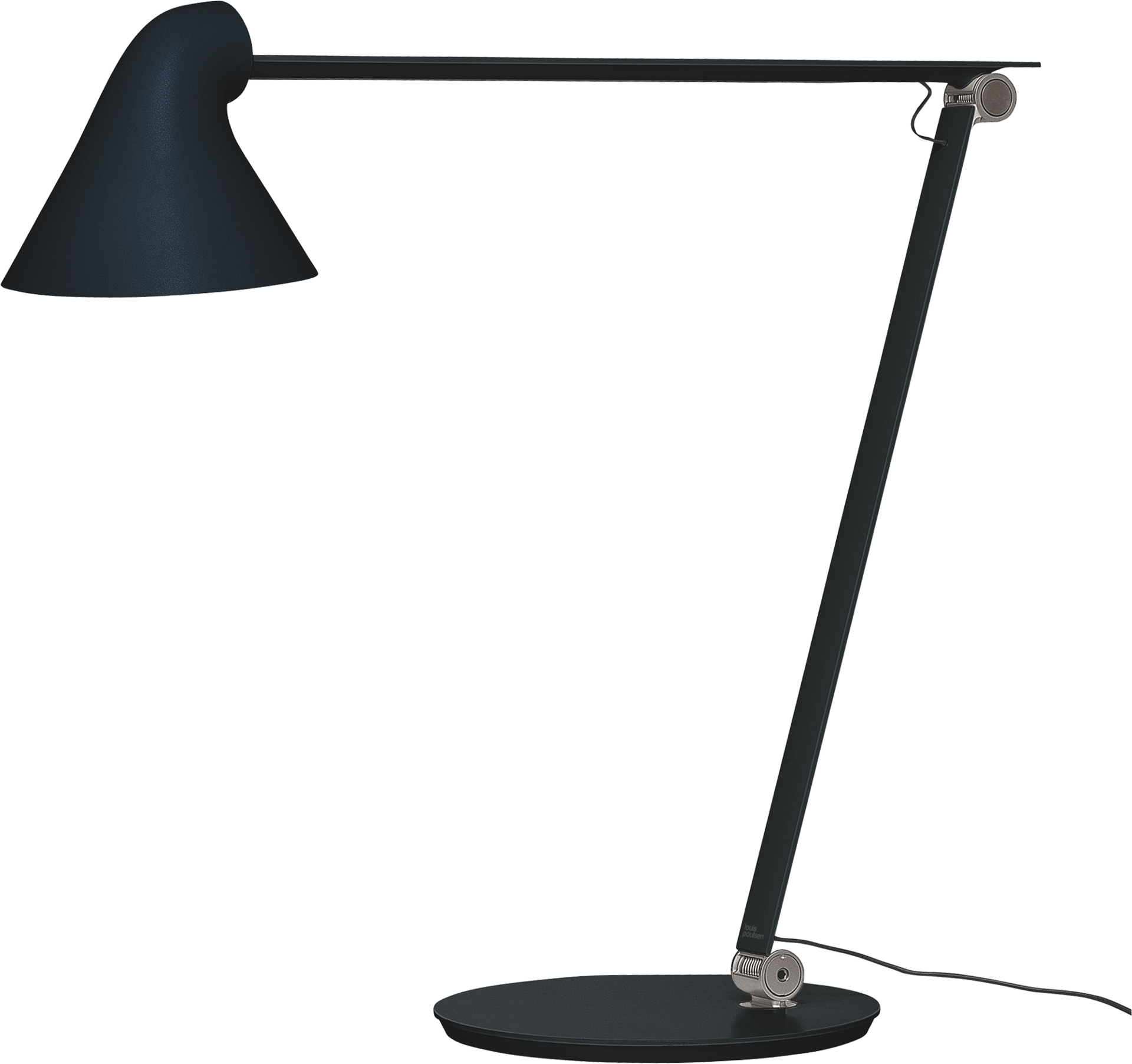9114569 NJP LED BORDLAMPE SORT M FOD
