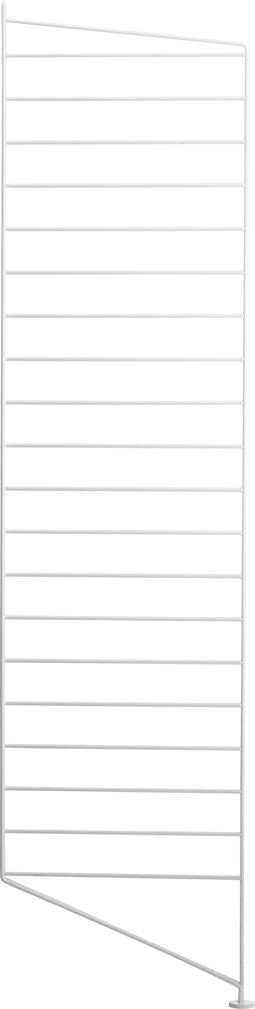 9114971 STRING GULVGAVL 115X30CM HVID