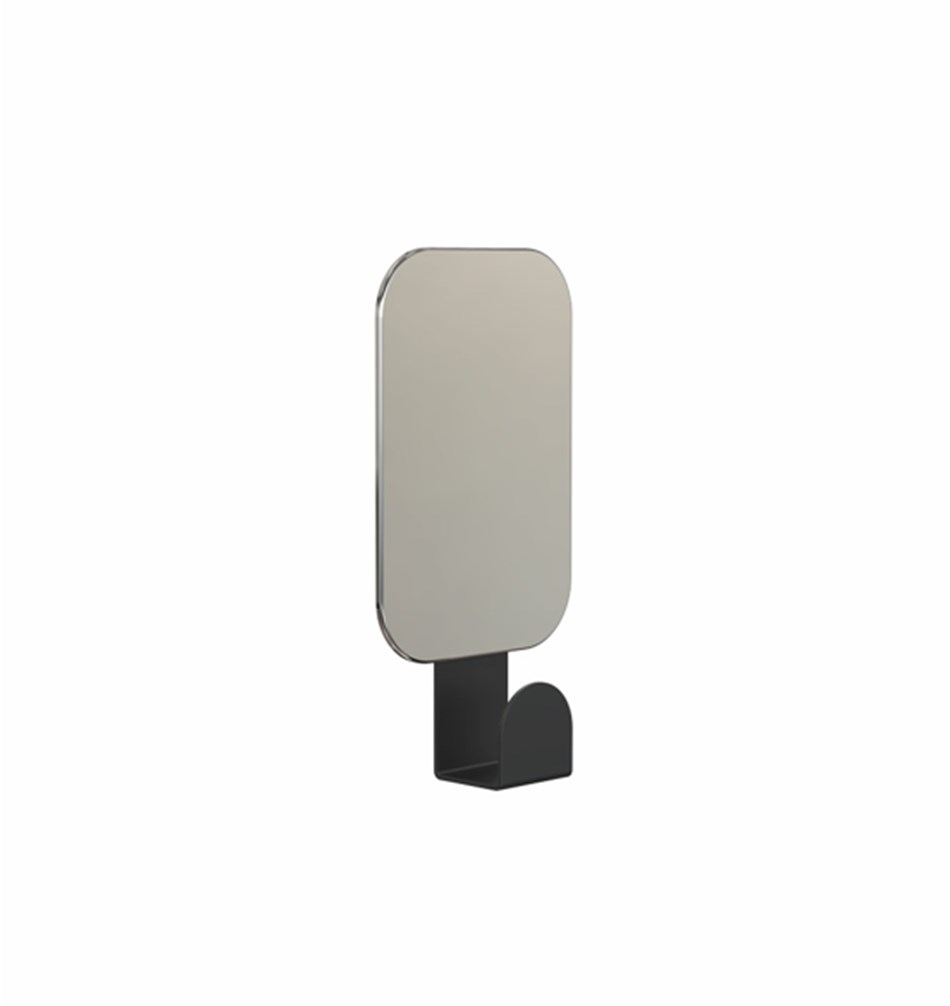 9115714 FROST UNU SPEJL SORT 120X80MM
