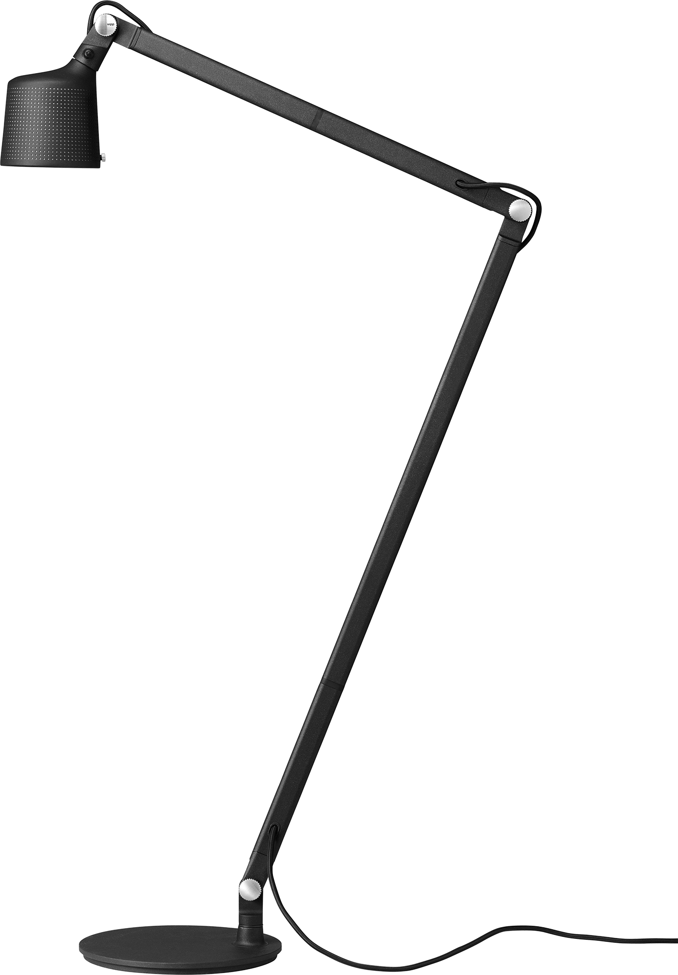 9115753 VIPP 525 GULVLAMPE SORT 2