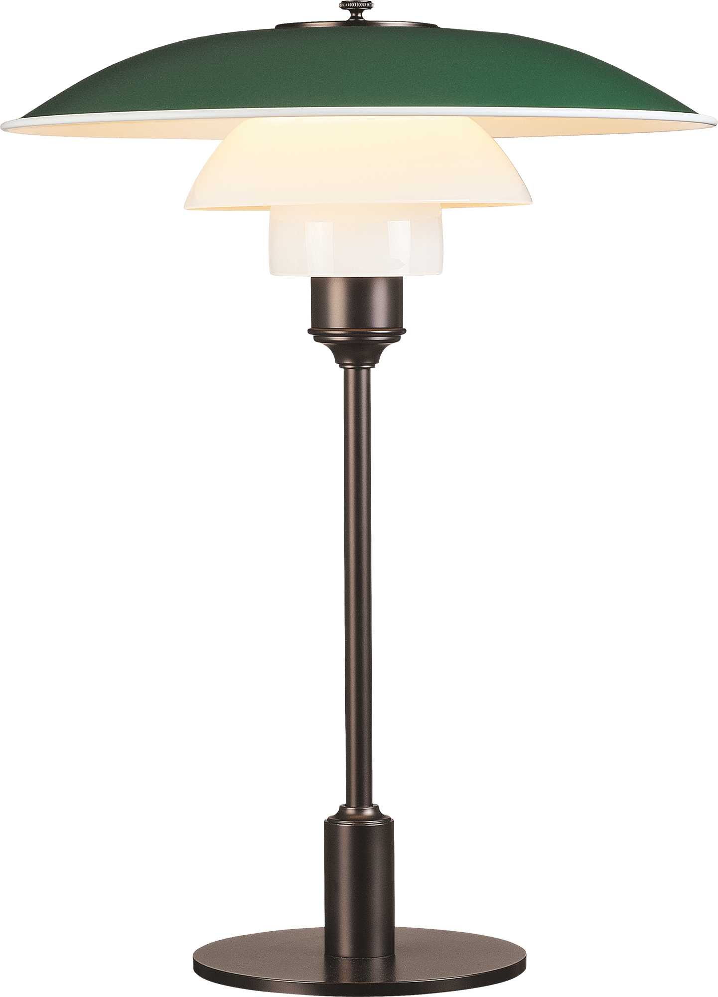 9116371 LP PH 3½ 2½ BORDLAMPE GRØN