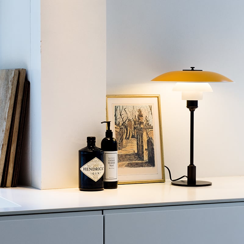 9116372 LP PH 3½ 2½ BORDLAMPE GUL 3