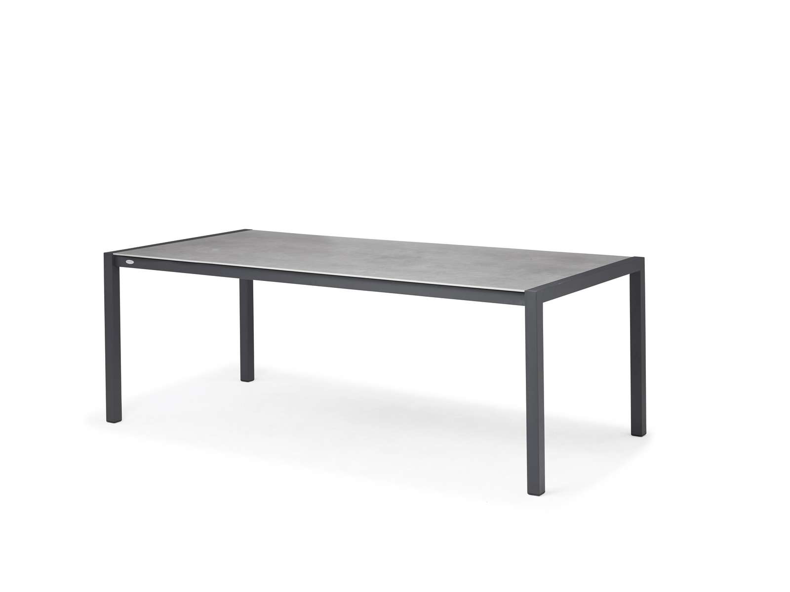 9116518 CANE LINE KERAMISK BORDPLADE 100X200CM BASALT TIL SHARE BORD 210CM