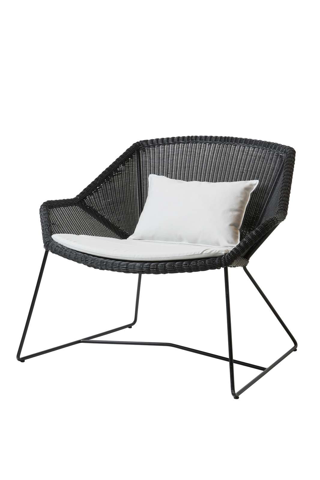 9116559 CANE LINE BREEZE HYNDESÆT T BREEZE LOUNGSTOL HVID SUNBRELLA NATTE