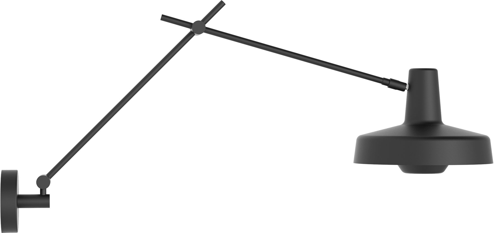 9116647 ARIGATO VÆGLAMPE SORT 1