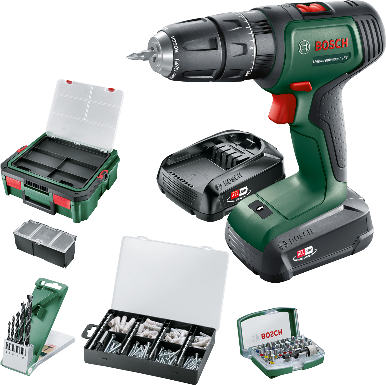7442308 BOSCH 18V SLAGBOREMASKINE